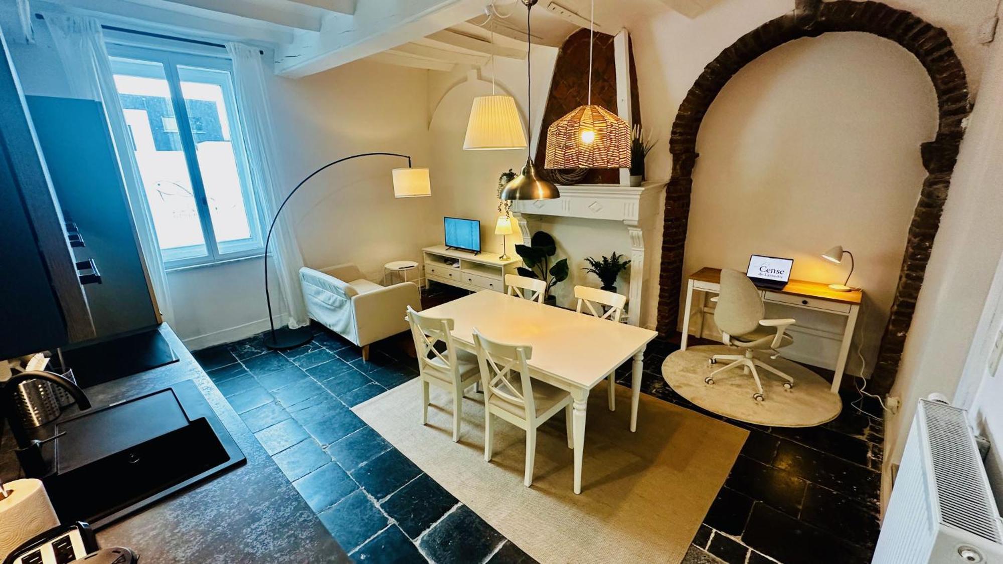 Cense De Lalouette Apartman Saint-Ghislain Kültér fotó